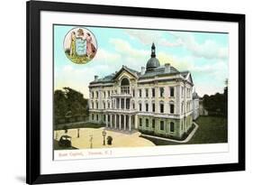 State Capitol, Trenton, New Jersey-null-Framed Art Print