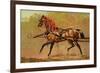 State Carriage Horse-Samuel Sidney-Framed Art Print