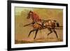 State Carriage Horse-Samuel Sidney-Framed Art Print