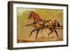 State Carriage Horse-Samuel Sidney-Framed Art Print