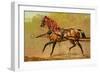 State Carriage Horse-Samuel Sidney-Framed Art Print