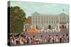 State Coach Leaving Buckingham Palace-Vincent Haddelsey-Stretched Canvas