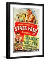 State Fair, 1945-null-Framed Art Print