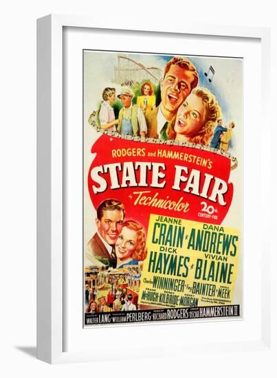 State Fair, 1945-null-Framed Art Print