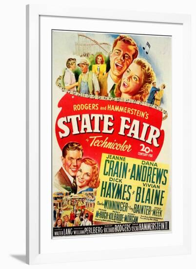 State Fair, 1945-null-Framed Premium Giclee Print