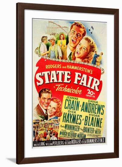 State Fair, 1945-null-Framed Premium Giclee Print