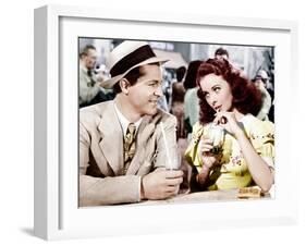 State Fair, Dana Andrews, Jeanne Crain, 1945-null-Framed Photo