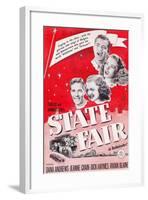 State Fair, from Top: Dana Andrews, Jeanne Crain, Vivian Blaine, Dick Haymes, 1945-null-Framed Art Print