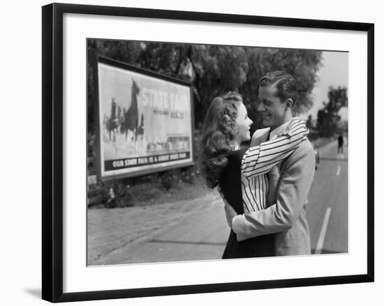 State Fair, Jeanne Crain, Dana Andrews, 1945-null-Framed Photo