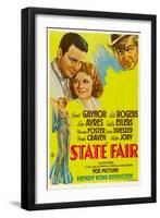State Fair, Lew Ayres, Janet Ayres, Will Rogers, 1933-null-Framed Photo
