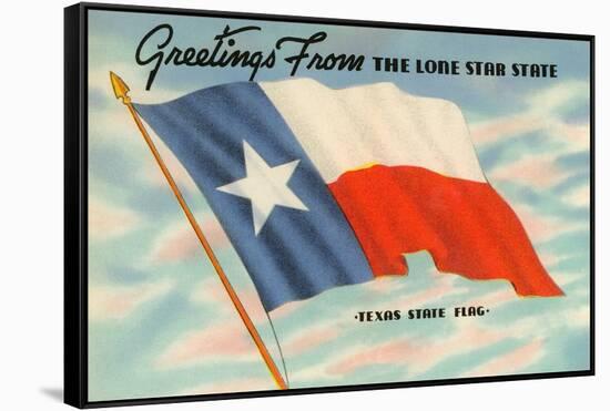 State Flag of Texas-null-Framed Stretched Canvas