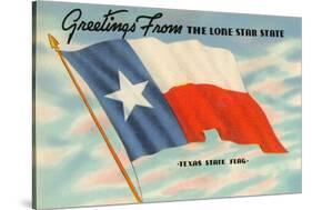 State Flag of Texas-null-Stretched Canvas