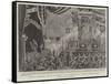 State Funeral of M Pasteur, the Ceremony at Notre Dame, Paris-Henri Lanos-Framed Stretched Canvas