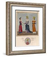 State Habits of C14th-null-Framed Art Print