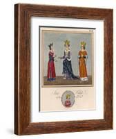 State Habits of C14th-null-Framed Art Print