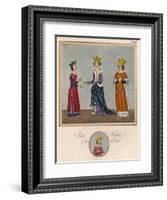 State Habits of C14th-null-Framed Art Print