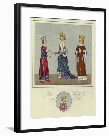 State Habits of the 14th Century-null-Framed Giclee Print