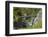 State Highway 6 Bridge and Historic Bridge, over Kawarau River, New Zealand-David Wall-Framed Photographic Print