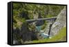 State Highway 6 Bridge and Historic Bridge, over Kawarau River, New Zealand-David Wall-Framed Stretched Canvas