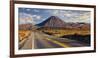 State Highway Number 1, Mount Ngauruhoe, Tongariro National Park, Manawatu-Manganui, North Island-Rainer Mirau-Framed Photographic Print