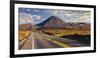 State Highway Number 1, Mount Ngauruhoe, Tongariro National Park, Manawatu-Manganui, North Island-Rainer Mirau-Framed Photographic Print