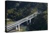State Highway One at Waiwera Viaduct and Johnstone's Hill Tunnels, North Auckland, New Zealand-David Wall-Stretched Canvas