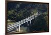 State Highway One at Waiwera Viaduct and Johnstone's Hill Tunnels, North Auckland, New Zealand-David Wall-Framed Photographic Print