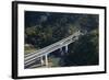 State Highway One at Waiwera Viaduct and Johnstone's Hill Tunnels, North Auckland, New Zealand-David Wall-Framed Photographic Print