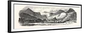 State Honduras. Course of the River Mejecote. 1855-null-Framed Giclee Print