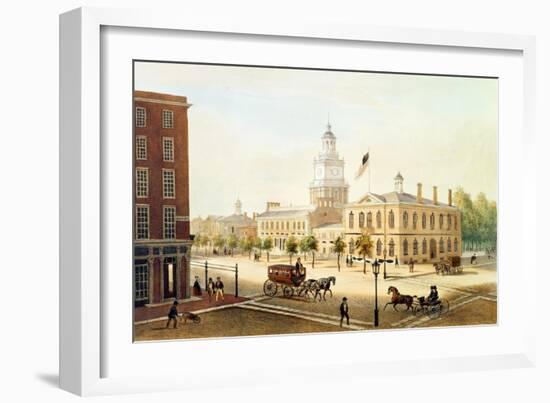 State House, Philadelphia-Augustus Kollner-Framed Giclee Print