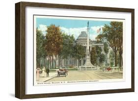 State House, Raleigh, North Carolina-null-Framed Art Print