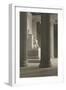 State in Lincoln Memorial-null-Framed Art Print