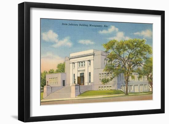 State Judiciary Building, Montgomery, Alabama-null-Framed Art Print