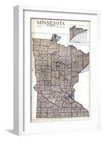 State, Minnesota, United States, 1929-null-Framed Giclee Print