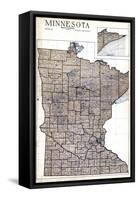 State, Minnesota, United States, 1929-null-Framed Stretched Canvas