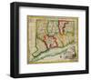 State of Connecticut, c.1827-Amos Doolittle-Framed Art Print