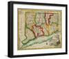 State of Connecticut, c.1827-Amos Doolittle-Framed Art Print