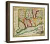 State of Connecticut, c.1827-Amos Doolittle-Framed Art Print