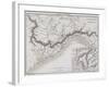 State of Genoa and Nice County, from the French Atlas Military France, 1838-null-Framed Giclee Print