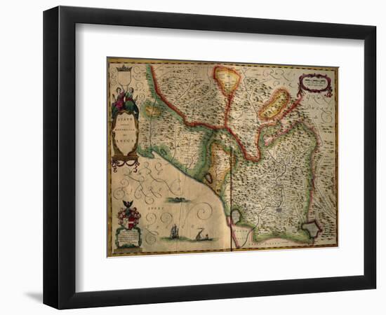 State of Lucca, Italy, from Regionum Italiae-null-Framed Giclee Print