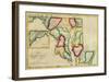 State of Maryland, c.1827-Robert Desilver-Framed Art Print