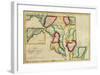 State of Maryland, c.1827-Robert Desilver-Framed Art Print