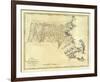 State of Massachusetts, c.1795-Mathew Carey-Framed Art Print