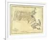 State of Massachusetts, c.1795-Mathew Carey-Framed Art Print