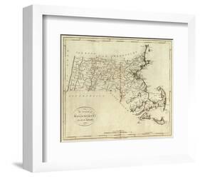 State of Massachusetts, c.1796-John Reid-Framed Art Print