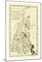 State of New Hampshire, c.1795-Mathew Carey-Mounted Art Print