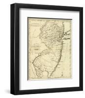 State of New Jersey, c.1796-John Reid-Framed Art Print