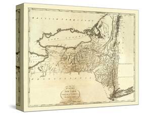 State of New York, c.1795-Mathew Carey-Stretched Canvas