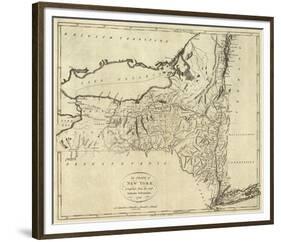 State of New York, c.1796-John Reid-Framed Art Print