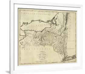 State of New York, c.1796-John Reid-Framed Art Print